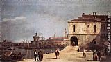 Canaletto The Fonteghetto della Farina painting